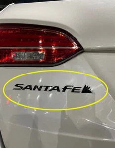 Rear Trunk SANTA FE emblem fit 2019-2023 Hyundai Santa Fe - Picture 1 of 2