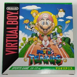 Nintendo Virtual Boy Marios Tennis Japan w/ Box and Manual 9769 SP - Picture 1 of 5