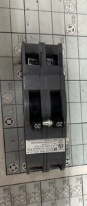 Connecticut Zinsco UBIZ220 20 Amp 2-Pole 120/240 V Circuit Breaker Used - Picture 1 of 3