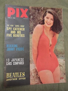 #E.   PIX  MAGAZINE 4th April 1964 - JAMES BOND - Picture 1 of 2