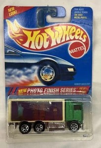 Hot Wheels HIWAY HAULER 1995 Photo Finish  NYC Twin Towers Statue of Liberty 605 - Picture 1 of 4