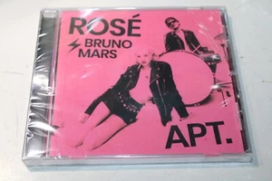 Rose (of BlackPink) Apt. Featuring Bruno Mars 1 Track CD single - Picture 1 of 3