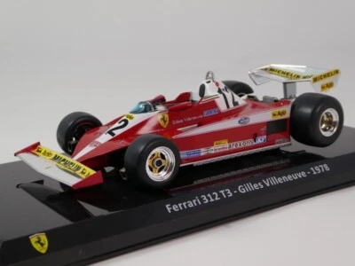 Ixo Die Cast F1 Ferrari 312 T3 #12 Gilles Villeneuve 1978 1/24 - Immagine 1 di 2