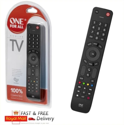 One For All Universal TV Remote Control Smart Evolve One For All URC7115 - Image 1 of 3