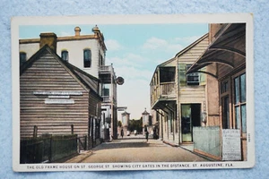 The Old Frame House on St. George St. - St. Augustine, Florida - Picture 1 of 2