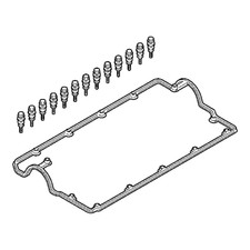 NUOVO Originale Elring Testata Cilindri Guarnizione Coperchio del bilanciere Set 633.350 Top Qualità Tedesca