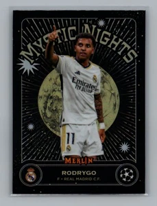 2023-24 Topps Merlin Chrome #MN-5 Rodrygo Mystic Nights Insert Real Madrid - Picture 1 of 2