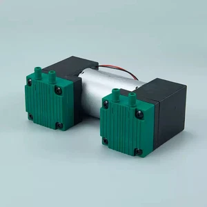 DC12V Dual-Head Mini Diaphragm Compact Vacuum Electric Silent Air Pump - Picture 1 of 15