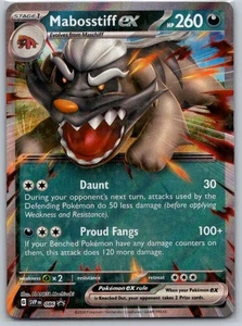 Mabosstiff ex - 086 SV: Scarlet & Violet Promo Cards NM - Picture 1 of 2