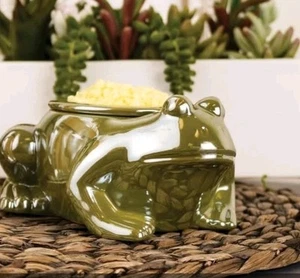 NIB FREDDY THE FROG SIMMER POT - PINK ZEBRA Sprinkle Wax Melts Burner Warmer - Picture 1 of 9