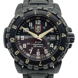 Used Luminox F-117 Nighthawk 6400-200 Men'S Quartz Watch C Rank - Picture 1 of 10
