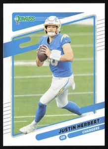 2021 Donruss #70 Justin Herbert Los Angeles Chargers - Bild 1 von 2