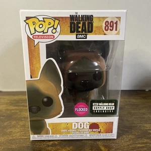Funko Walking Dead Dog #891 Flocked Supply Drop Exclusive - Bild 1 von 4