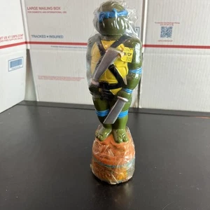 Empty Vintage LEONARDO 1989 Teenage Mutant Ninja Turtles BubbleBath Collectible - Picture 1 of 11