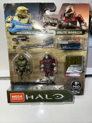MEGA CONSTRUX HALO Infinite Master Chief & Brute Warrior GNW38 (52pcs) - Image 1 of 4