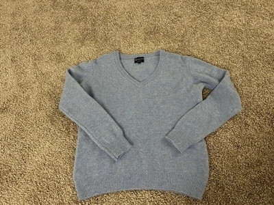 Jersey Giesswein Azul Merino Lana de Cordero Cuello en V 34 Foto 1 de 4