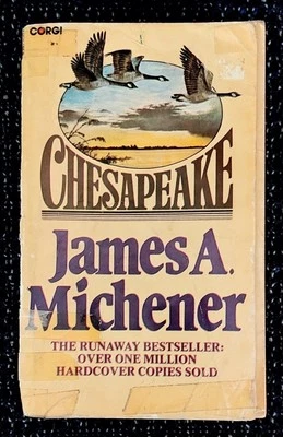 Chesapeake A Novel By James A. Michener Vintage Paperback 1979 - image 1 of 4