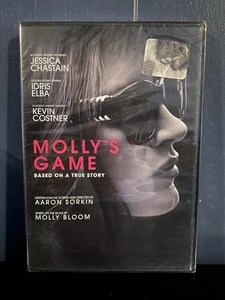 Molly's Game (DVD, 2017) Brand New Factory Sealed - Bild 1 von 2