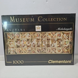 Nuevo Michelangelo Panorama 1000 Piezas Puzzle Museo Colección Clementoni - Imagen 1 de 10