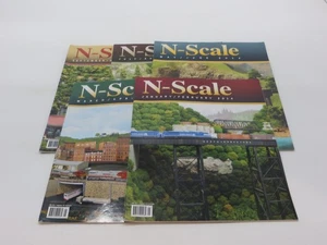 N-SCALE Magazine 2014 lot of 5 Issues model railroading trains hobby reference - Picture 1 of 6