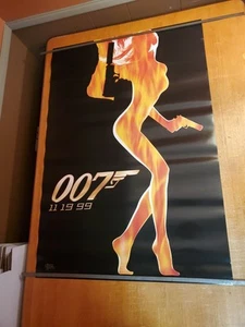 007 World is Not Enough Rolled Movie Poster Original DS Double Sided 27X40 - Picture 1 of 10