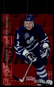 1999-00 Be a Player Millennium Signature Series #231 Igor Korolev #/1000 Ruby - Picture 1 of 2