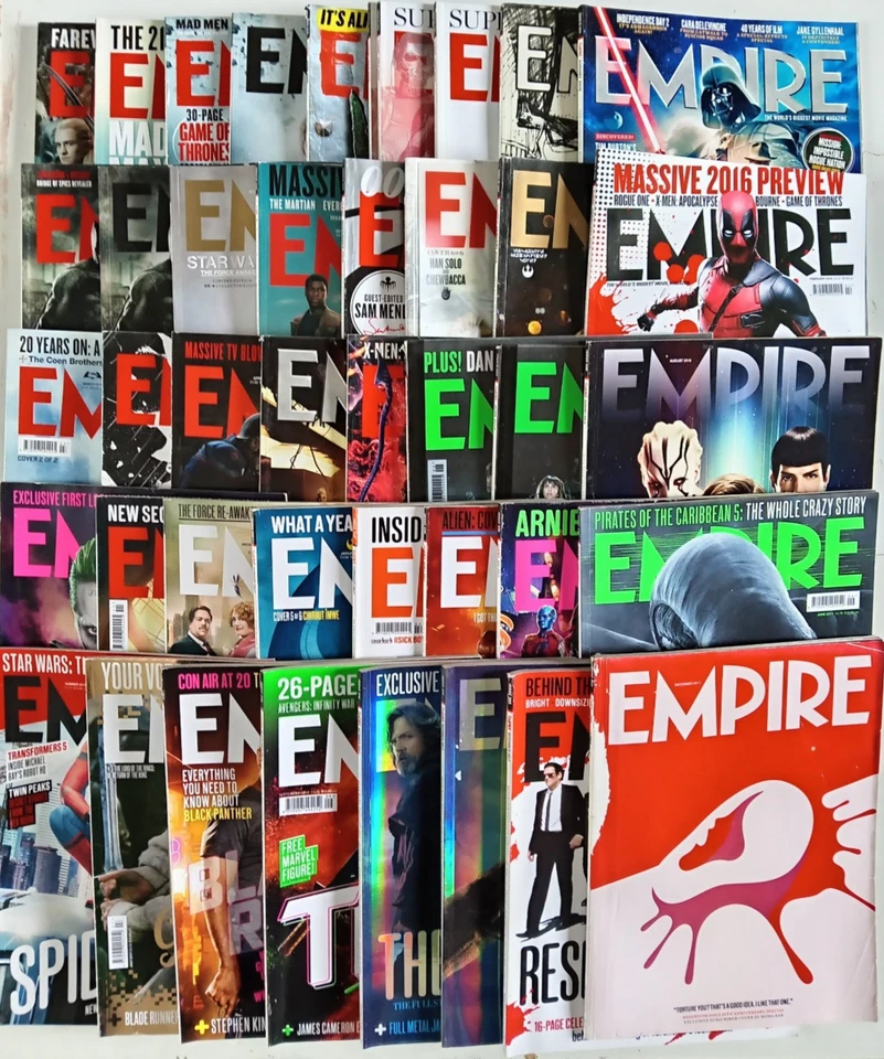 Empire Magazine #307 - 343 January 2015 - December 2017 SELECT ISSUES - Image 1 of 1