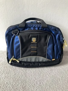 Timberland Laptop Bag Organizer Blue And Black With Carry Handle - Picture 1 of 12