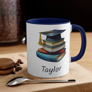 Custom Graduation Mug 2024 Personalized Gift Dishwasher & Microwave Safe - Picture 1 of 7