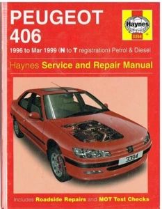 PEUGEOT 406 1.6 1.8 2.0 PETROL 1.9 2.1 DIESEL 96-99 REPAIR MANUAL *NEW HARDBACK* - Picture 1 of 1