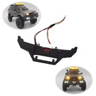 For FMS 1/18 FCX18 LC80 RC Car Modified Nylon Front Bumper with Light AEU