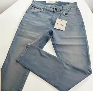 DL1961 Herren Hunter Skinny Jeans Merriment Light Wash Blue Denim NEU 29 x 32 - Bild 1 von 9