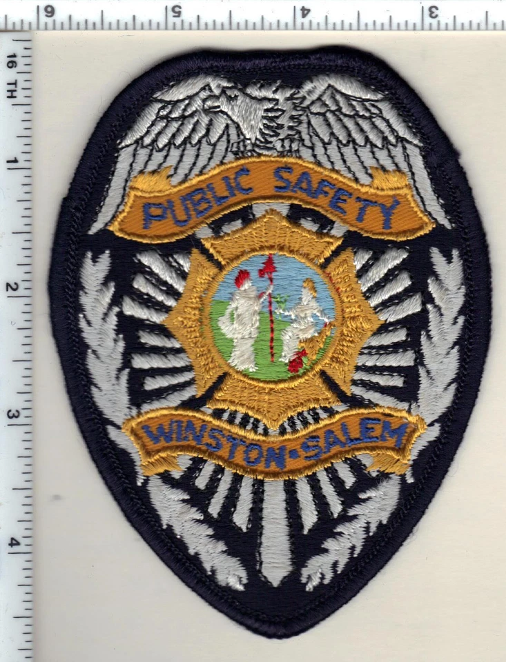 Parche de hombro Winston-Salem Public Safety (Carolina del Norte) - desde 1992 Foto 1 de 1