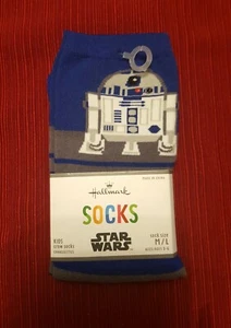 New Kid's Star Wars R2-D2 Socks T1 - Picture 1 of 2