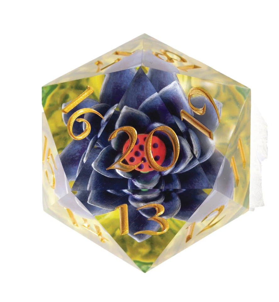 Magic The Gathering Black Lotus 54MM Spindown D20 Dice - Image 1 of 1