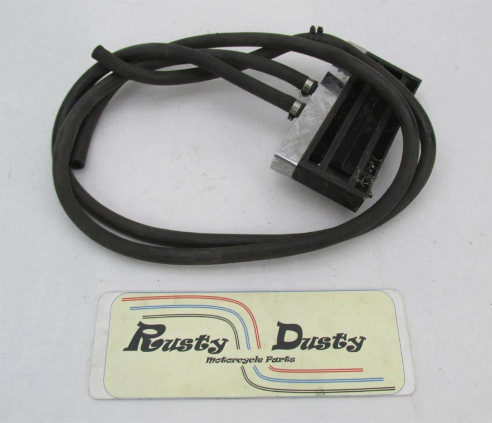 Harley Davidson Genuine Shovelhead Panhead Oil Cooler with Oil Lines - Image 1 of 4