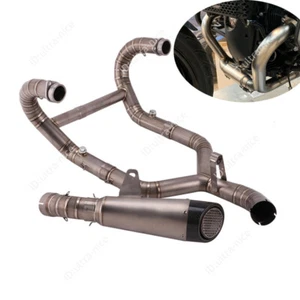 For BMW R Nine T 2014-2020 Full Exhaust System Header Pipe Muffler Tips Titanium - Picture 1 of 13