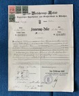 Police Feuer-Versicherungs-Anstalt München 1902 Leipzig Treben Plottendorf