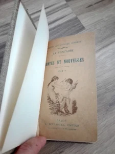 Contes et Nouvelles vol II by La Fontaine antique pocket book Paris French books - Bild 1 von 5