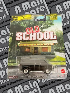 Hot Wheels Premium Old School 1979 Dodge Ram Van - Picture 1 of 1