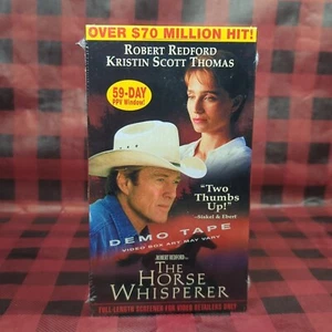 SEALED The Horse Whisperer (VHS, 1998) Robert Redford Demo Tape NEW - Imagen 1 de 6