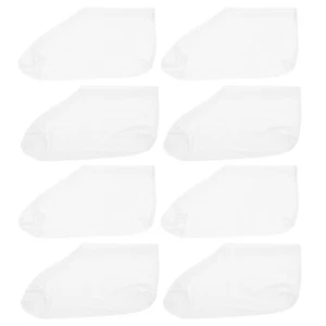 4 Pairs Moisturizing Socks Cotton Spandex Heel Overnight for Dry Cracked Feet - Picture 1 of 12