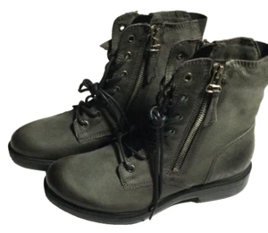 Miz Mooz Charlie Combat boots, Grey, New, 39 - Picture 1 of 6