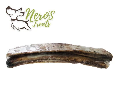 NERO'S TREATS Dog Treats Premium Beef Ribs 8-10" (5 Pack)