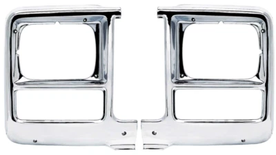 Juego de bisel de faro REA 1979-1980 Chevy/GMC Truck Jimmy Blazer Suburbans Foto 1 de 4