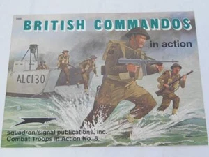 Squadron Signal In Action WWII British Commandos Photo Detail Reference Book 8 - Picture 1 of 1