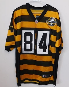 ANTONIO BROWN Nike Jersey, On Field Size 48 Mens, Pittsburgh Steelers,80 Seasons - Picture 1 of 4