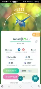 Latios Legacy (Glanzsäuberung) Pokemon Trade Go - Bild 1 von 3