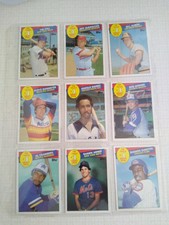 (9 Cards) 1985 Topps - #1 Draft Picks - Tim Foli, Harold Baines & More. See Pics