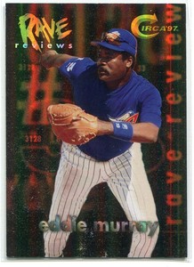 1997 Circa Rave Reviews 8 Eddie Murray